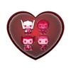 Funko - Marvel Valentines - Pack 4 figurines Pocket POP! Marvel Valentine 4 cm