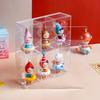 1 шт.-Прозрачная акриловая коробка для хранения кукол Bubble Mart, подставка для хранения и демонстрации в наличии, коробка для демонстрации кукол, портативный контейнер для хранения кукол