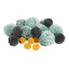 Wool Pompom for Bali Garland 15 To 25 Mm 45 Pieces