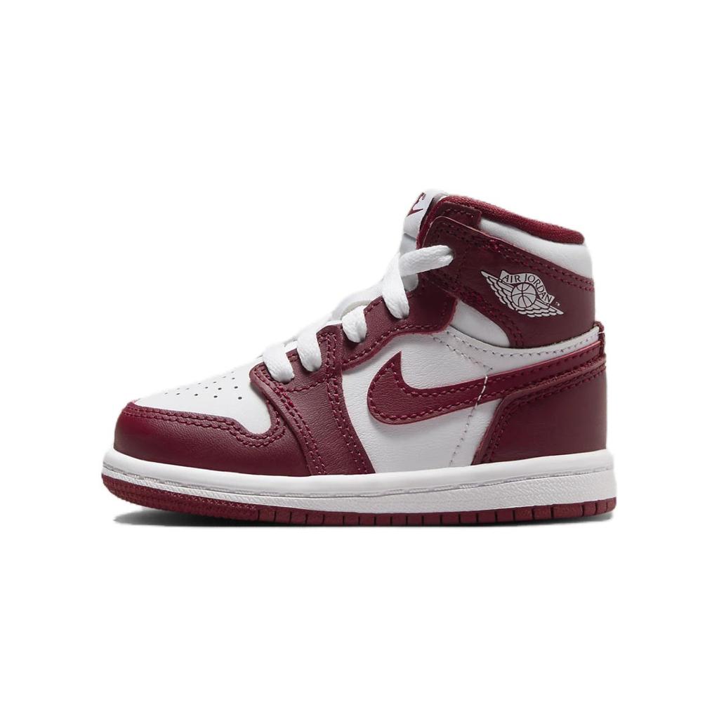 Air Jordan 1 Retro High OG TD Artisanal Red Baby Sneakers White Team-Red FD1413-160