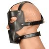 Sex Toy Headgear Black Leather Mask Headgear Fetish Harness BDSM Sex Games Chastity