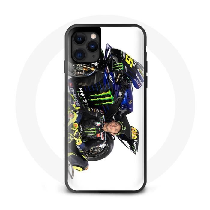 Coque - Valentino Rossi - iPhone 11 Pro Max - Souple - Noir - Protection contre les chocs