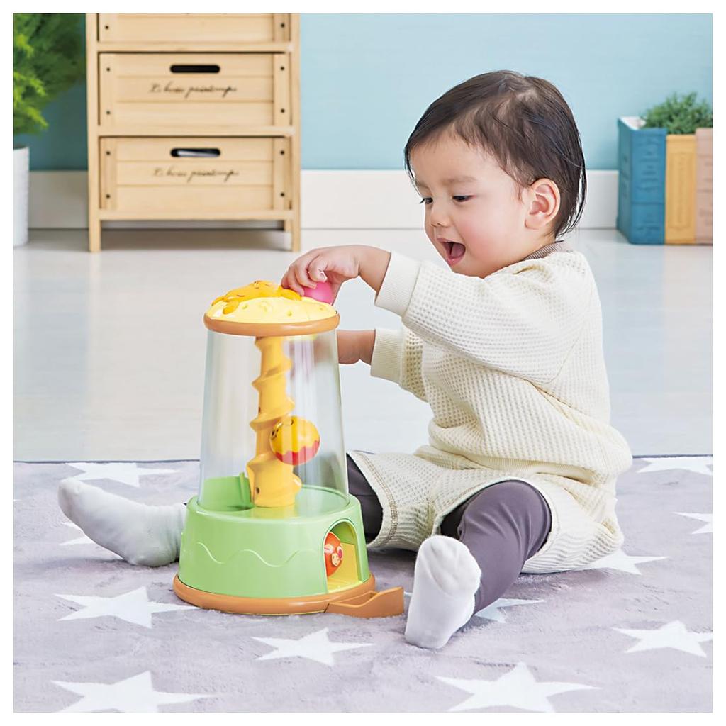 Disney Kurukuru Gororin 2WAY Ball Tower Винни-Пух