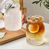 Glass Drinkware Latte Coffee Glass Cold Coffee Cup Iced Juice Milk Water Bottle Aesthetic Cup Wine Cocktail Glass Vaso De Vidrio