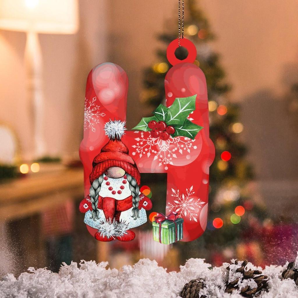 Рождественское украшение Подвеска Рождественская елка Бирка Тематическая вечеринка Поделки Орнамент