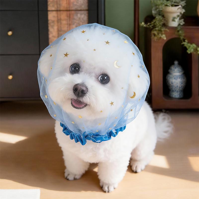 Breathable Pet Mesh Headgear for Dogs Portable Anti-Stray and Eating Prevention