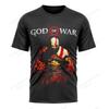 Игровая футболка God of War 3D-печать Мужская Женская Модная Большого размера Харадзюку Унисекс Уличная С коротким рукавом