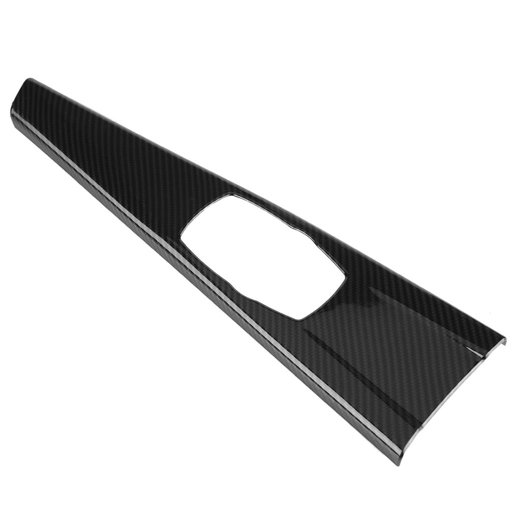 Carbon Fiber ABS Interior Multimedia Panel Cover Trim Lefthand Driving for 3 Series F30 F34 4 Series F33 F36