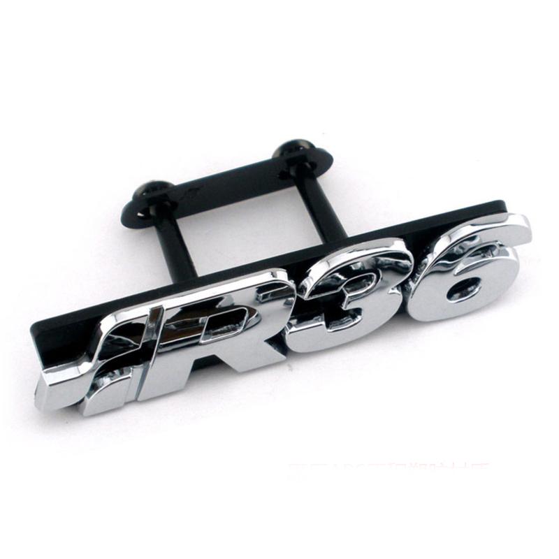 AAXS1 Factory Price High Quality R36 Grill Car Logos Rear Trunk Car Emblems For Golf Car