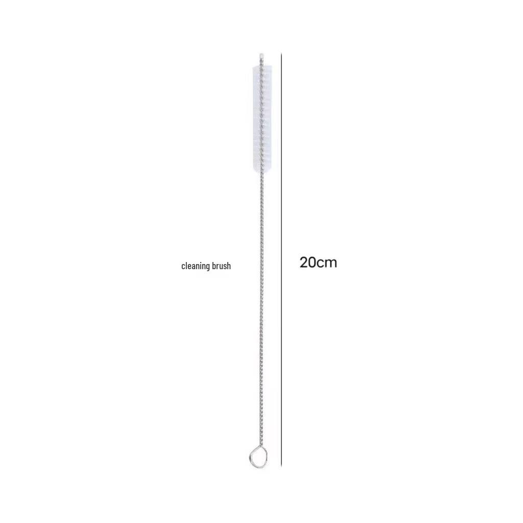 Съемная соломинка и ложка для размешивания из нержавеющей стали 304 с фильтром для мате