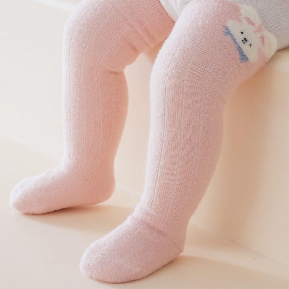 Warm Newborn Long Socks Thicken Toddler Socks New Baby Knee High Socks for 0-3 Years Old