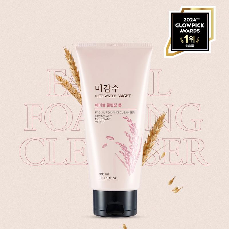 [THE FACE SHOP] Rice Water Bright Cleansing Foam (BIG SIZE) 300ml
