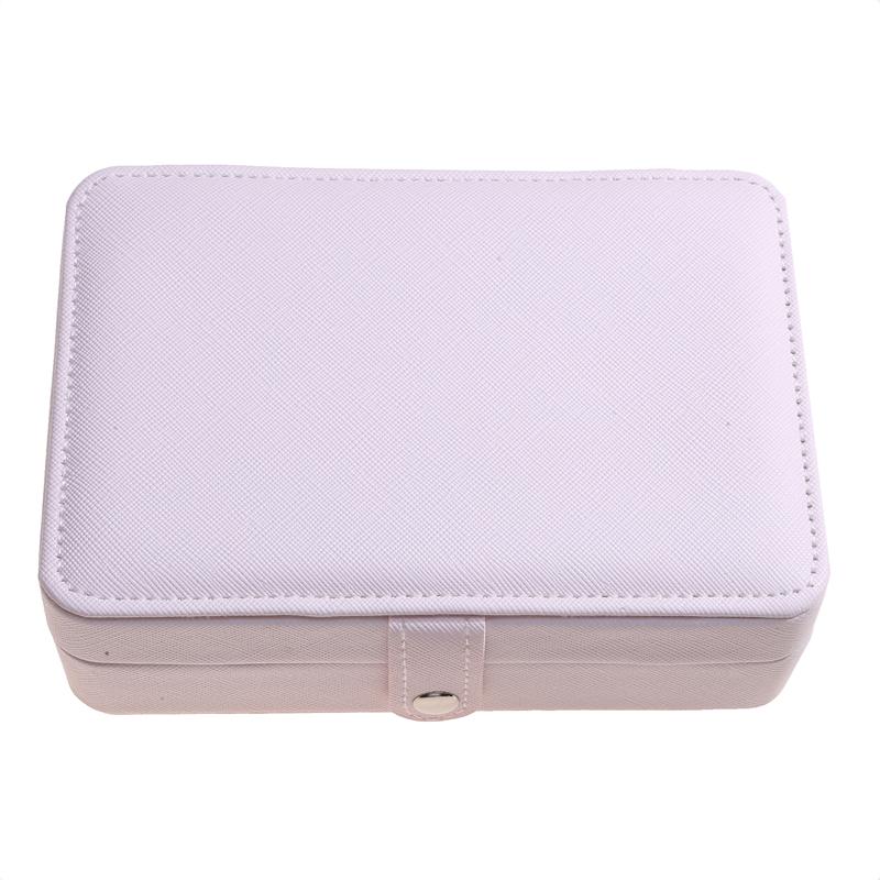 Коробка для хранения ювелирных изделий Портативная дорожная сумка для ювелирных изделий Серьги Ожерелье Чехол для хранения