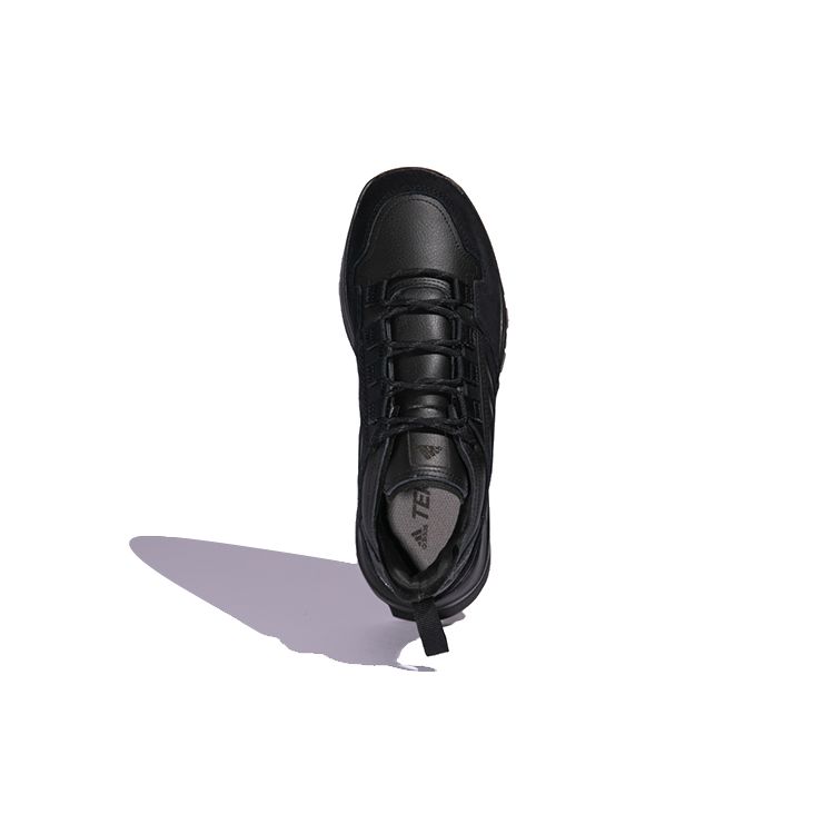 adidas Terrex Hikster Leather Low Black Grey Мужские кроссовки Core-Black Grey-Six FX4661