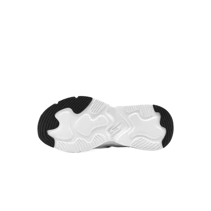 Skechers Детские кожаные сетчатые удобные универсальные простые модные нескользящие низкие повседневные кроссовки Детские кроссовки Белые 303967L-WBK