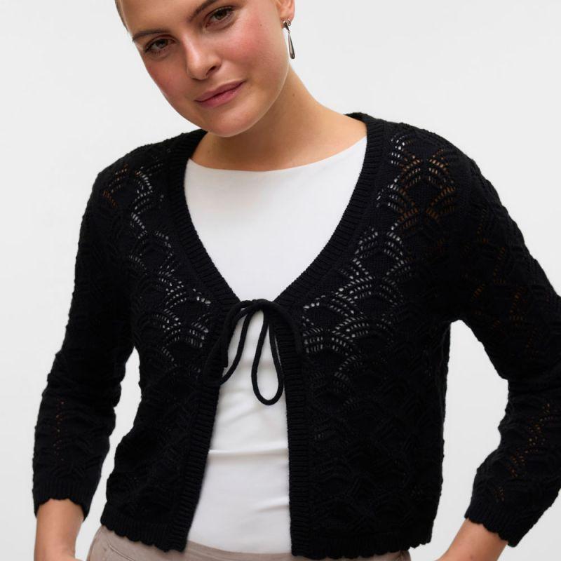 Кардиган Verena Birch с вышивкой и галстуком для женщин VERO MODA