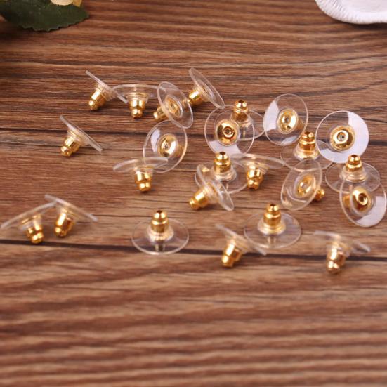 Новые 50 шт. заглушки для серег с подушечками для ювелирных изделий