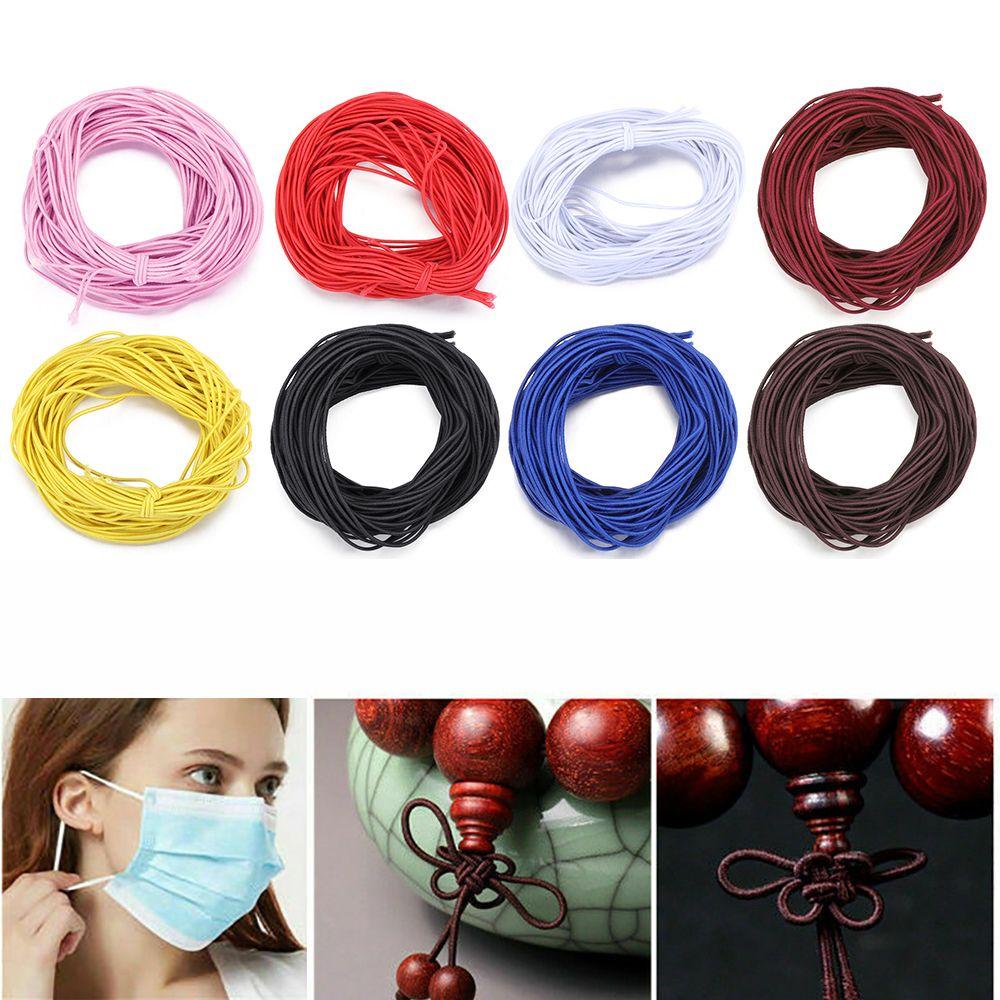 1mm 20Yards DIY Ribbon High Elastic Elastic Rope Elastic Cords Elastic Band Stretchy Threads
