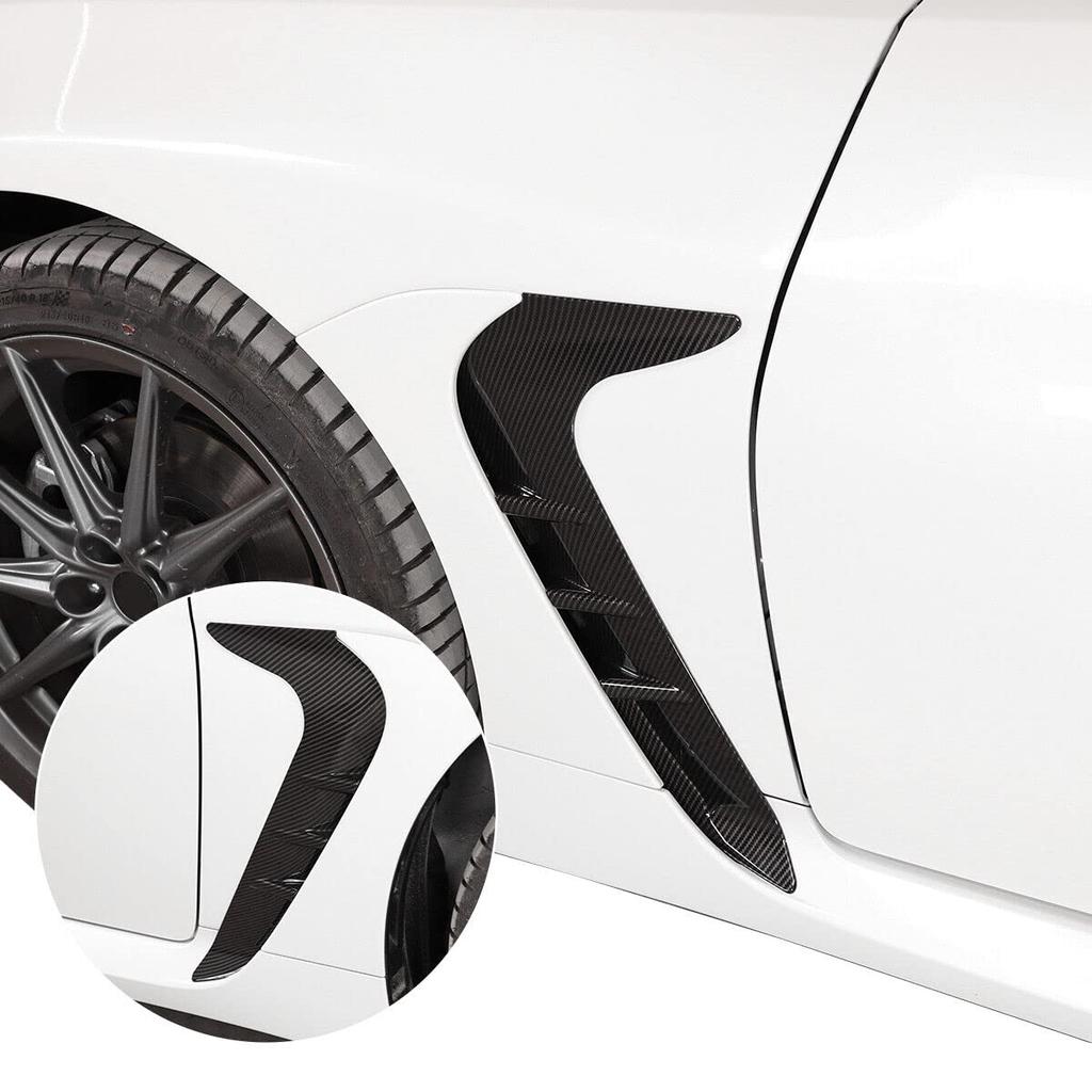 CARIG Side Air Vent Covers for Subaru BRZ ZD8 Toyota GR86 ZN8 Shark Gill Design Front Fender Exterior Aero Car Accessories / (2022, 2023, 2024),