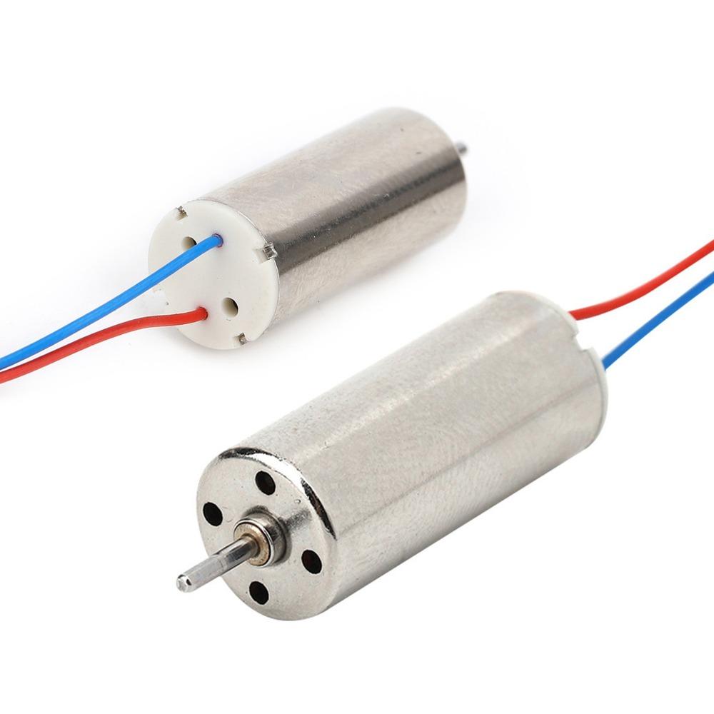 2pcs 3~5V Voltage Hollow Cup Motor 0.15A Current Micro Coreless Motor For DIY RC Drone