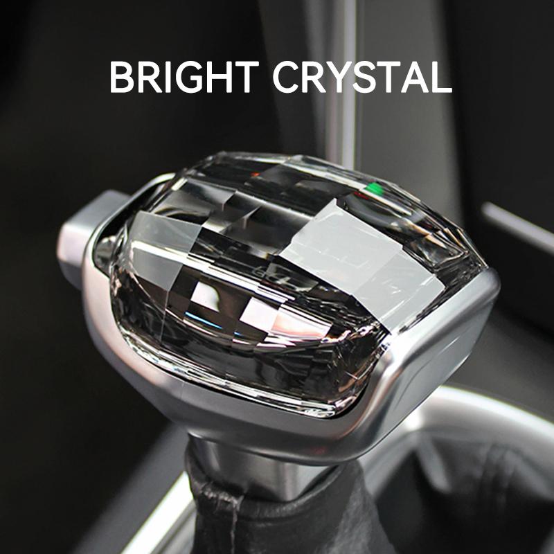 Gear Shift Knob Crystal Cover for Honda Accord 10th Odyssey Vezel HRV Fit Civic 11th CRV 2023 Handles Stick Head LHD Accessories