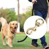Quality Brass Swivel Trigger Hook High Strength Pet Pet Leash Rope Clip Golden Yellow