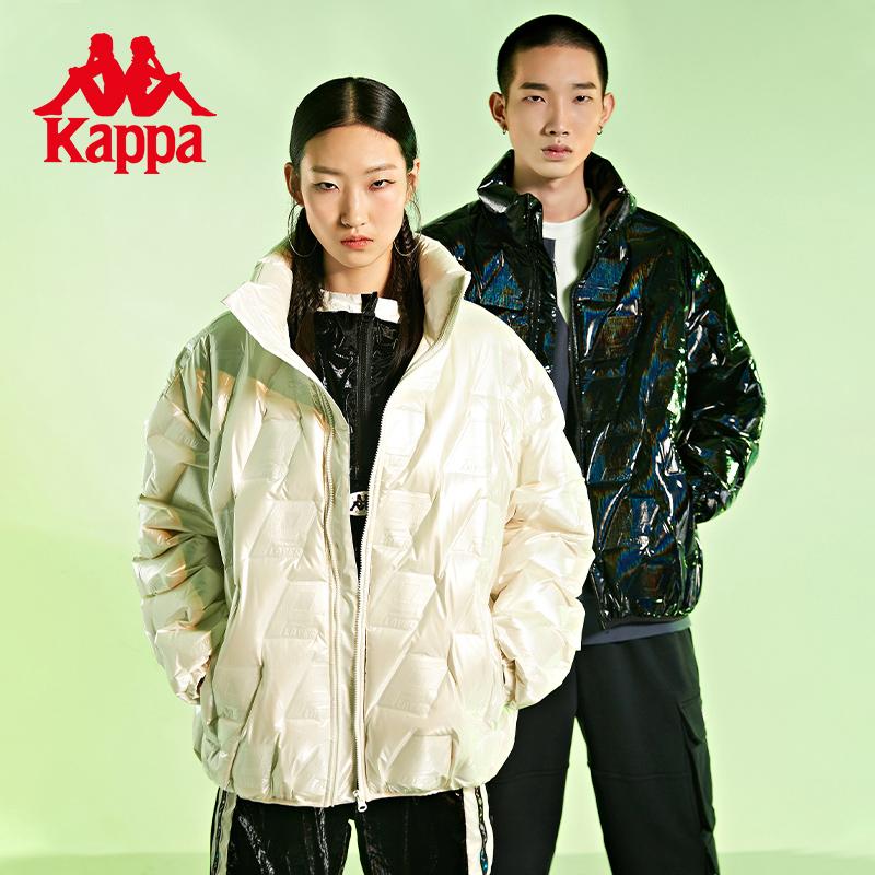 Kappa direct filled down jacket, winter men's and women's bread cold jacket