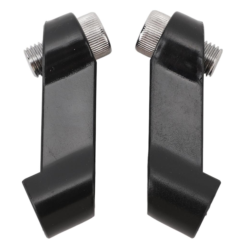 Pair of Motorcycle Mirror Mount Riser M10x1.25 RH LH Rearview Side Mirror Extender Adapter