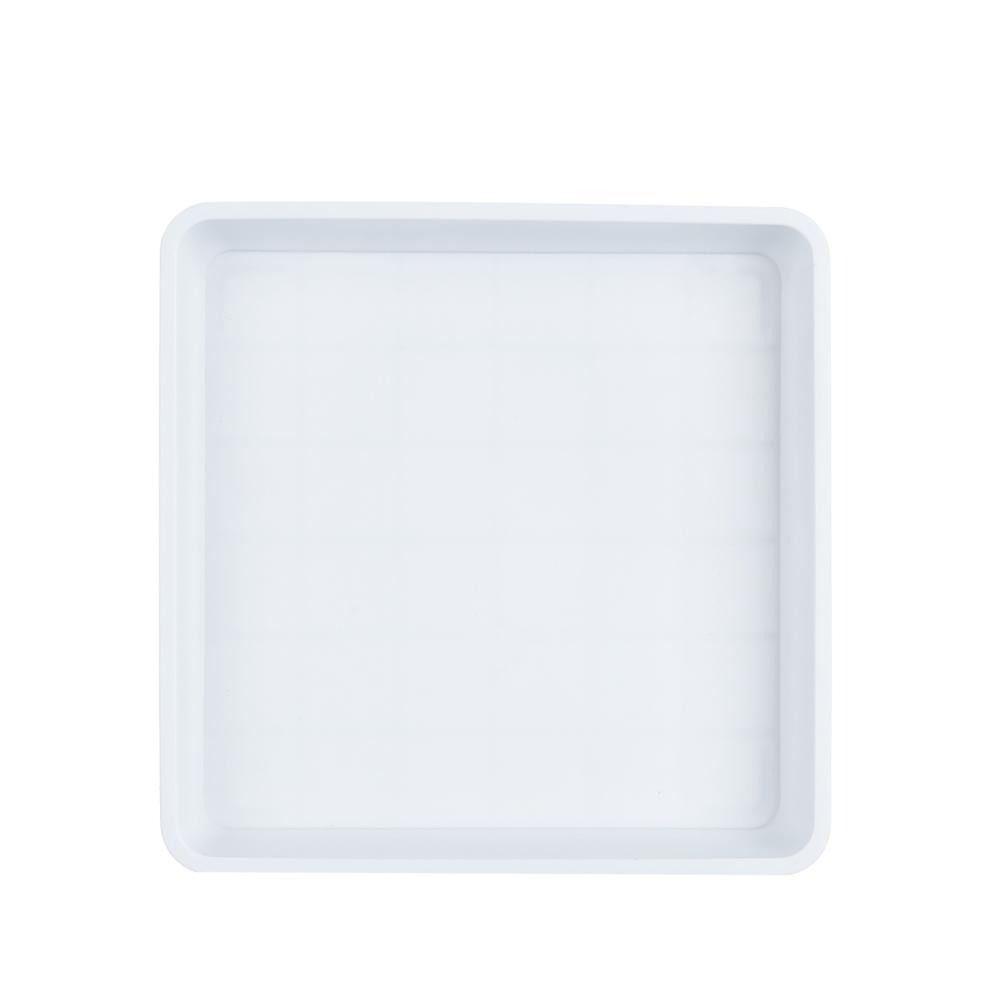 1Pcs Plastic Durable Square Plastic Tray Saucers Indoor Outdoor Drip Trays Plant Saucer