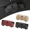 PAJL2 Car Valve Glasses Box Sun Visor Glasses Holder Sunglasses Case For Tesla Model 3 Y S X 2021 Roadster Cybertruck Juguete