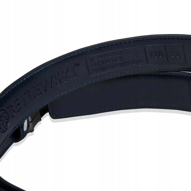 C30-TA NAVY 110 ELITE men' leather belt + CERTIFICATE