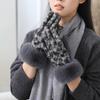 Touch Screen Leopard Print Gloves Keep Warm Winter Gloves Fashion Women's Gloves  Winter