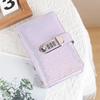 Waterproof Password Lock Saving Notebook Reusable Budgeting Education Book  Personal Finance