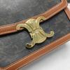 [Pre-Owned] Teen Triomphe Canvas And Leather Shoulder Bag - Very Good #7SUXOO