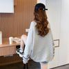 Осень и Зима Новый Утолщенный Японский Свитер с Любовью Женский С Круглым Вырезом Персонализированная Вышивка Вышитый С Длинным Рукавом Жаккардовый Свитер Женский