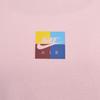 Nike Letter Print Round Neck Short Sleeve T-Shirt Unisex Tops Medium-Soft-Pink FD8541-690