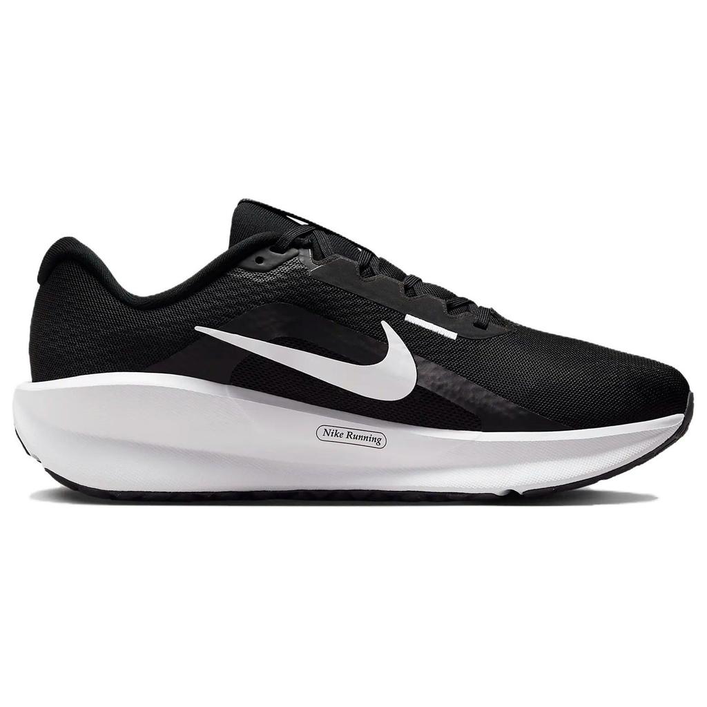 Nike Downshifter 13 Extra Wide черно-белые мужские кроссовки темно-дымчато-серые FJ1284-001