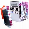 Inkdigo 655 XL C Ink Compatible with HP DeskJet InkAdvantage3525 TÜV Certified