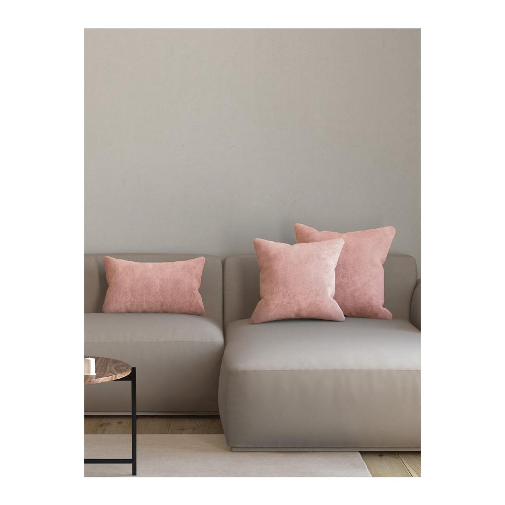 Бархатная текстурированная подушка кирпичного цвета, наволочка, подходящая для пунша серии Freedom