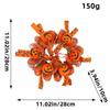 Halloween Wreath Pumpkin Mesh Door Hanger Party Decoration