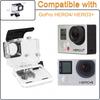 Водонепроницаемый корпус для GoPro Hero 4 3 Plus, Защитный подводный кейс с креплением для экшн-камеры Go Pro Hero4 3+ Комплект аксессуаров