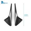 Real Hard Carbon Fiber For Tesla Model 3 Model Y 2017-2022 2023 Highland 2024 Car Side Camera Dry Carbon Cover Accessories