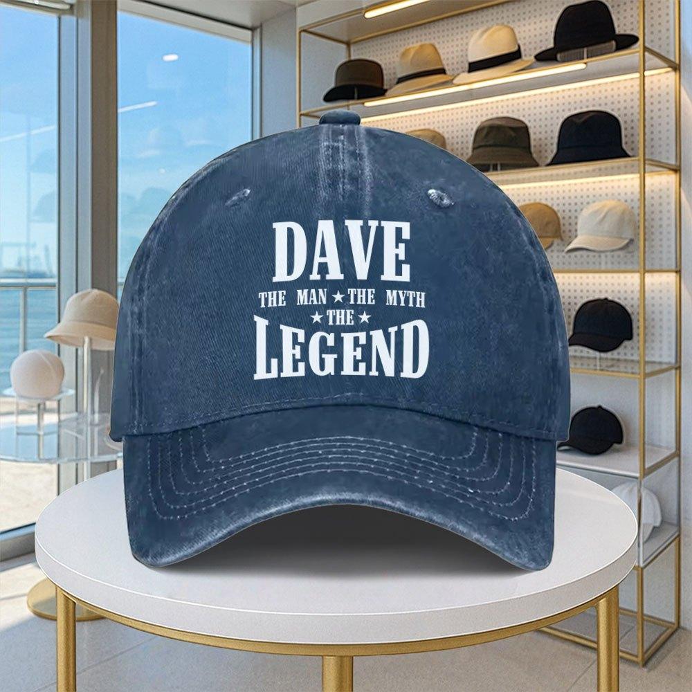 DaveS Iconic Baseball Cap a Stylish Unisex Retro Hat with Adjustable Fit Perfect for Outdoor Activities And Everyday Casual O