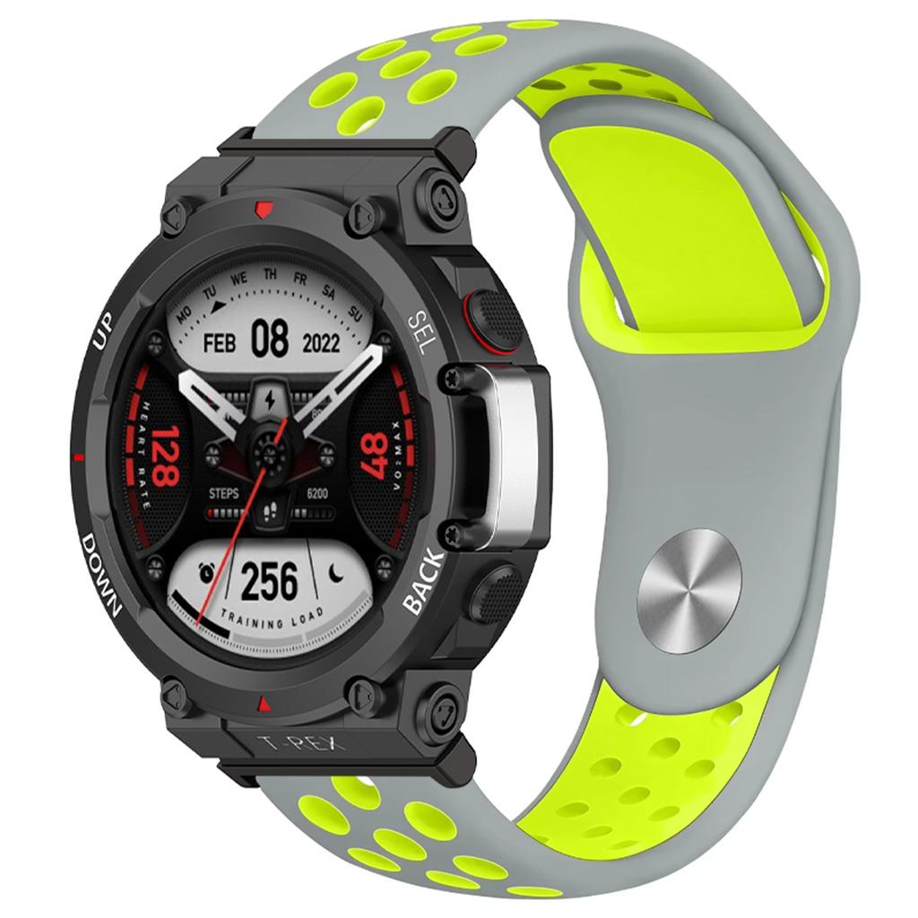 Дышащий силиконовый ремешок для умных часов Huami Amazfit T-Rex 3, спортивный браслет, ремешки для Amazfit T Rex Trex Pro Ultra Correa