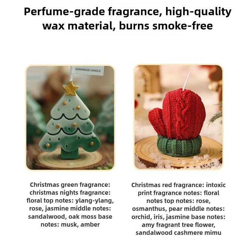 Decorative Ornaments Christmas Gifts Practical Deer Aromatherapy Candle Sets Gift Boxes Souvenirs Christmas Gifts for Friends