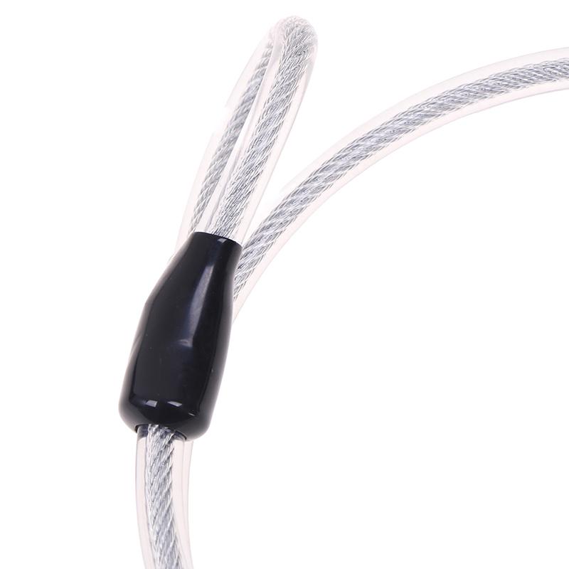 10 мм 1,2 м провод для велосипедного замка, прочный стальной трос, противоугонный трос