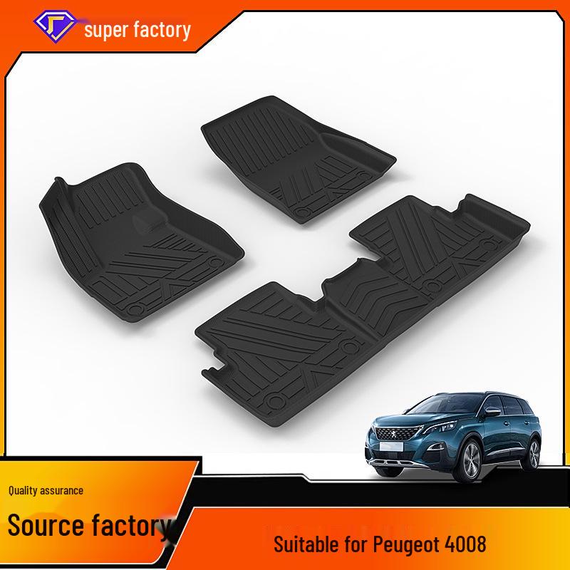 Без запаха ТПЭ автомобильные коврики для моделей Peugeot 2008, 3008, 4008 и 5008