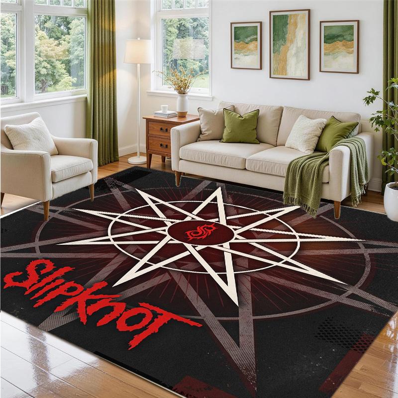 Slipknot Design Crystal Velvet Rug Soft Decorative Mat for Bedroom Entrance