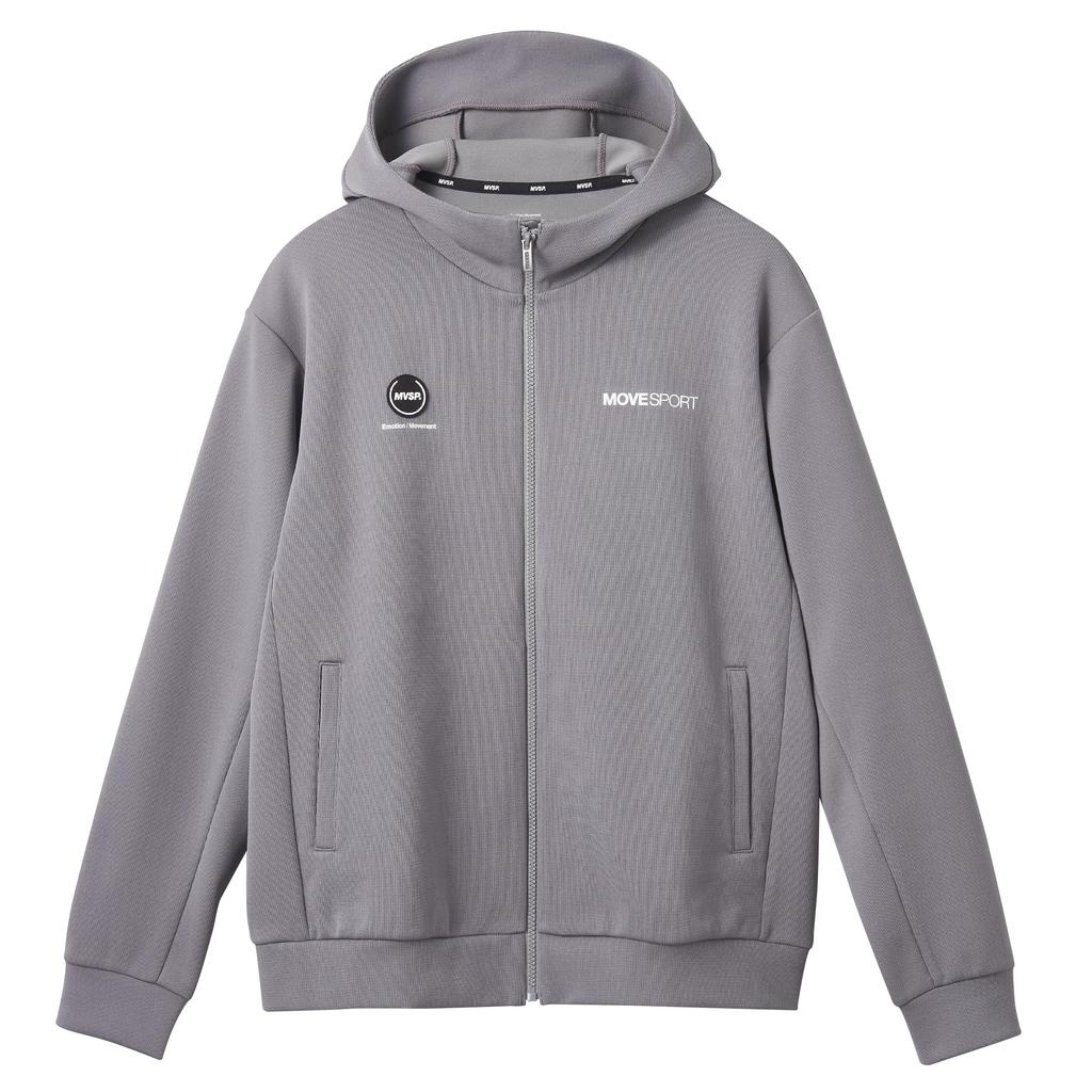 Sweatshirt Descente Half Gauge Full Zip Hoodie Stretch UV Protection Training Running GY00 2L [Move Sports] S.F.TECH (UPF50+) (ST4FSW43M)