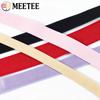 Meetee 5 метров Эластичные ленты для бретелей бюстгальтера 6-25 мм Растягивающаяся резиновая плечевая лента Пружинная лента для нижнего белья Швейные принадлежности